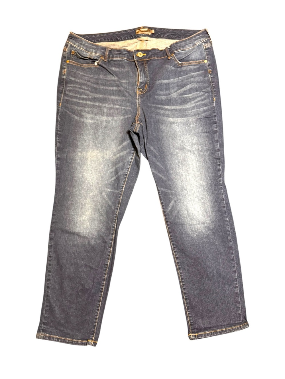 torrid Boyfriend Straight Vintage Stretch medium wash jeans